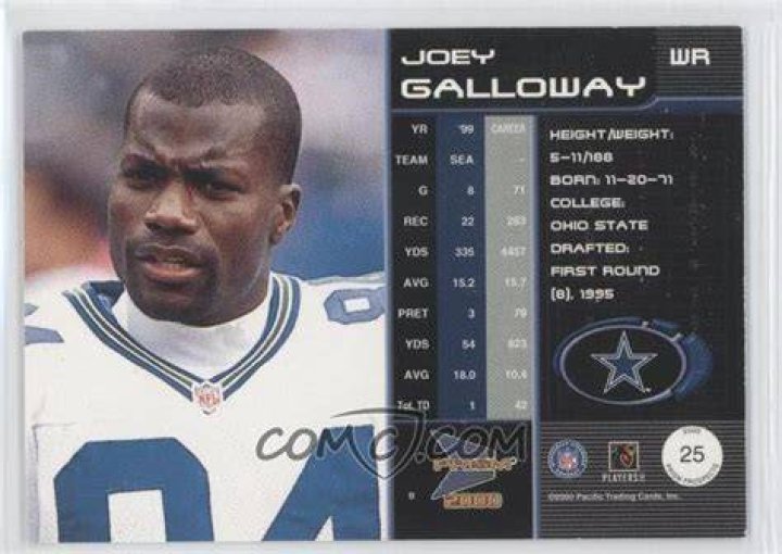 Joey Galloway stats 
