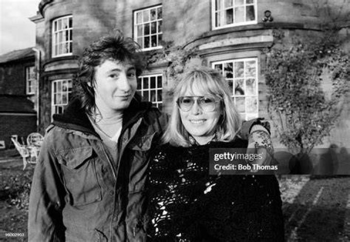 Julian Lennon With His Mother Cynthia Lennon