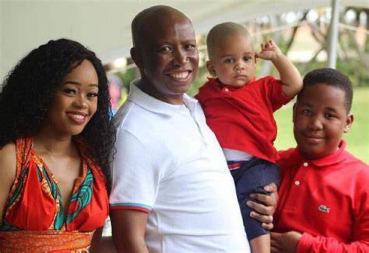 Julius with his family