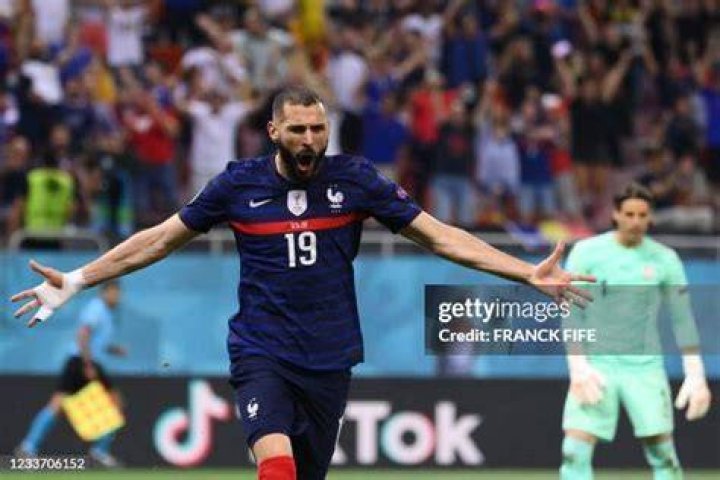 Karim during the Euro 2020