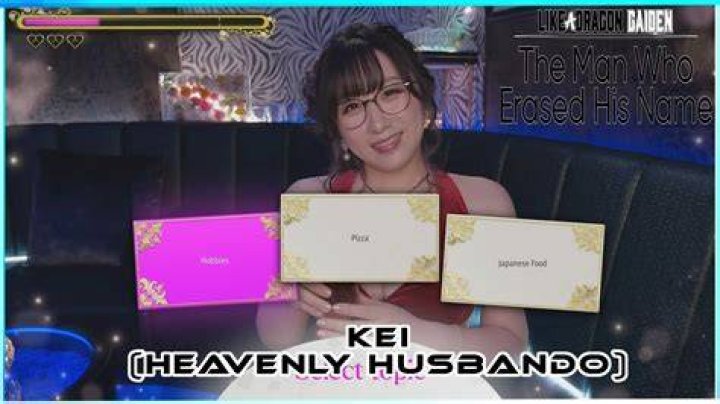 Kei in Club Heavenly in Like A Dragon Gaiden