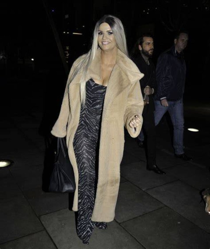 Kerry on a night out shows off the results of her recent weight loss and surgery