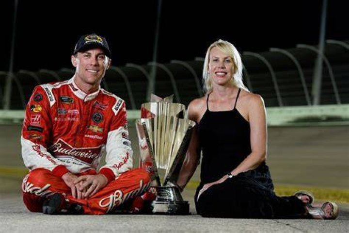 Kevin Harvick and DeLana Harvick 