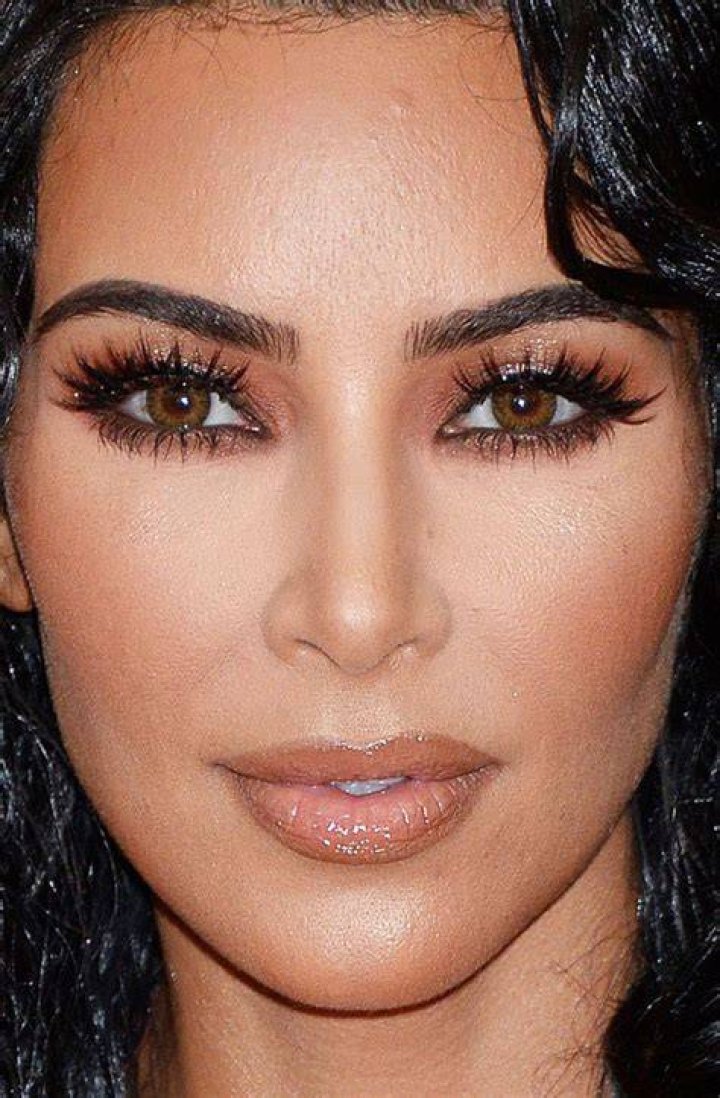 Kim Kardashian closeup