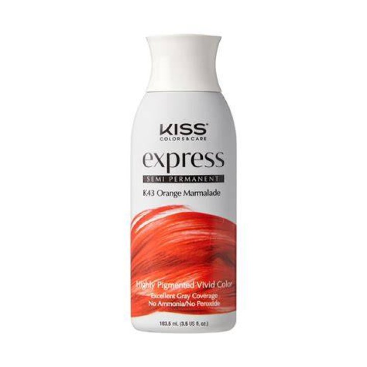 Kiss Express Orange Marmalade Semi-Permanent Hair Color