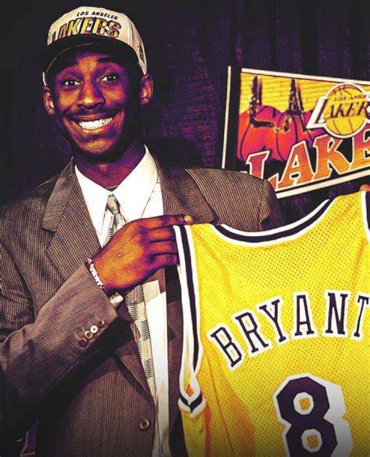 Kobe Pictured After Being Drafted By The Atlanta Hawks In The 2023 NBA Draft