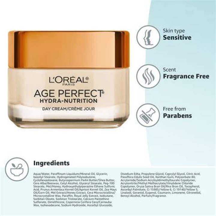 L&rsquo;Oreal Paris Skincare Age Perfect Rosy Tone Face Moisturizer