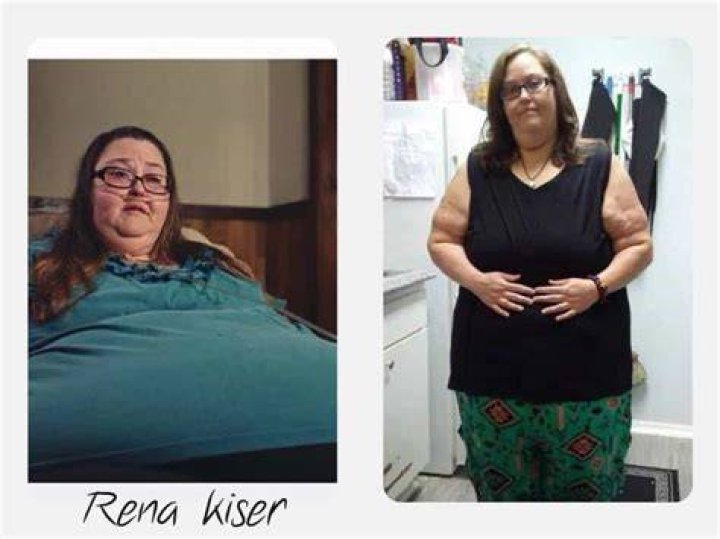 lee rena my 600 lb life CUT side by side pictures