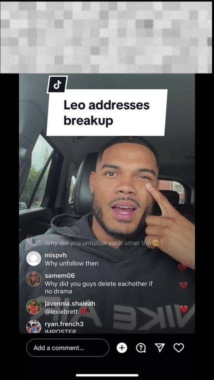 Leo and Ansifa confirm breakup
