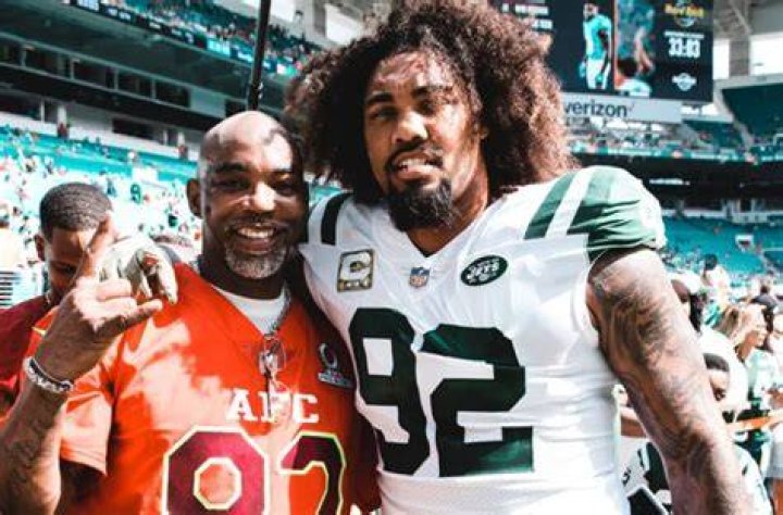 Leonard Williams With His Father Clenon