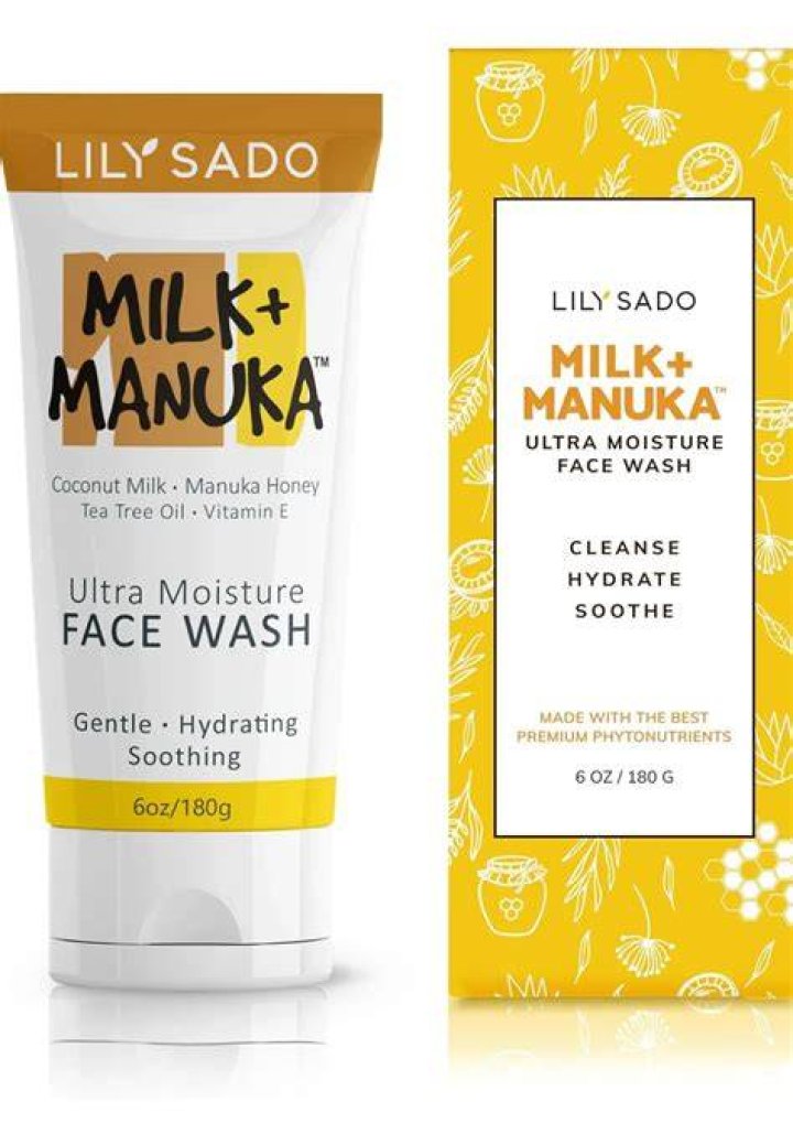 LILY SADO Milk + Manuka Ultra Moisture Face Wash