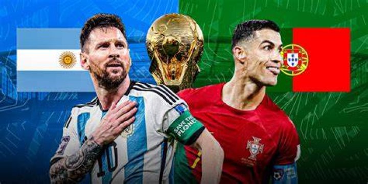 Lionel Messi and Cristiano Ronaldo on same match