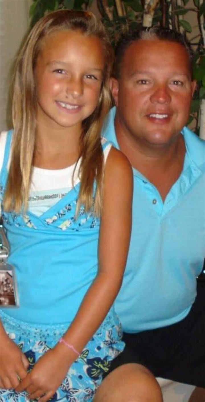 Little McCall Gaulding With Her Dad