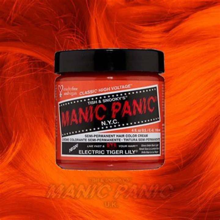 MANIC PANIC Electric Tiger Lily Orange Hair Dye