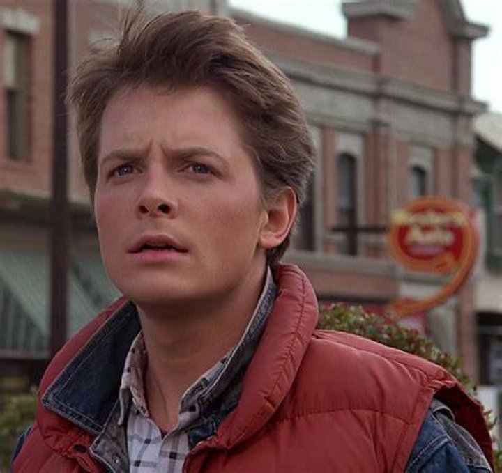 Marty McFly looking shocked