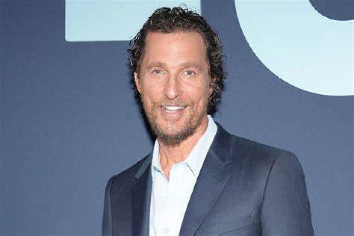 Matthew McConaughey on a live video from his Instagram account.