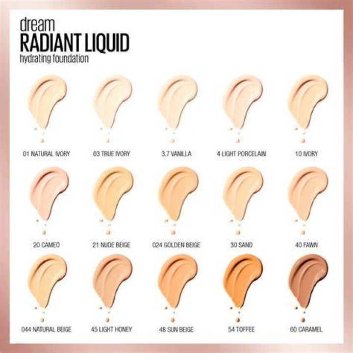 Maybelline New York Dream Radiant Liquid Hydrating Foundation