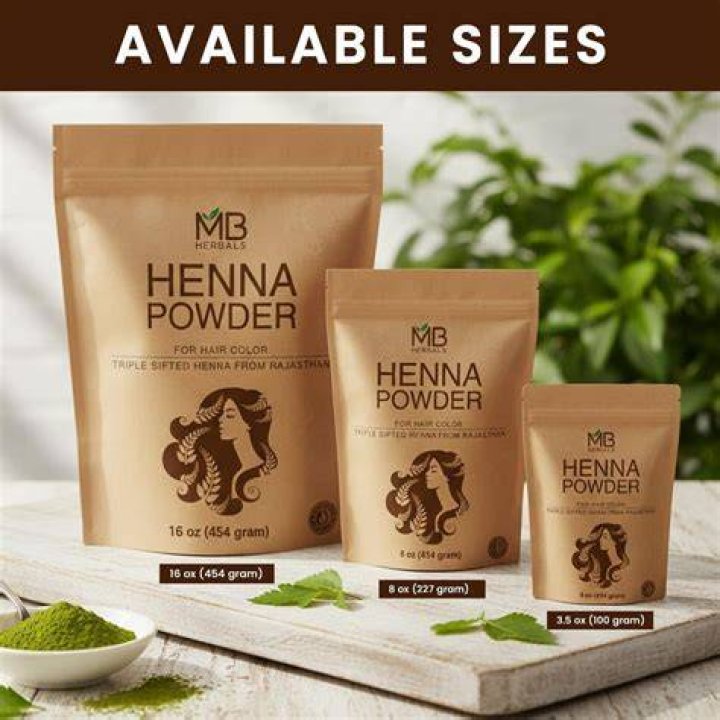 MB Herbals Henna Powder