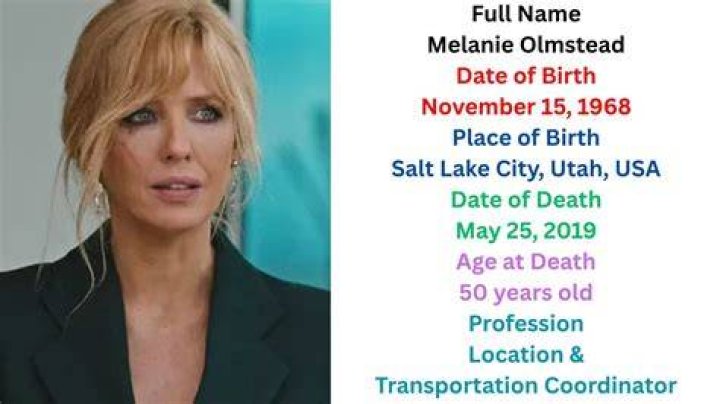 Melanie Olmstead &ldquo;Yellowstone&rdquo; What Happened To Her Dicy Trends