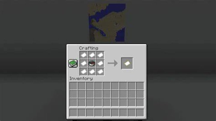 Minecraft Empty Map Recipe