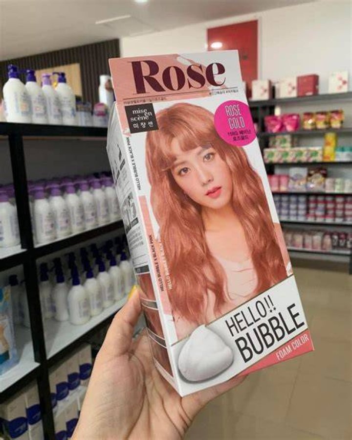 MISEENSCENE Rose Gold Hair Dye