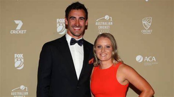 Mitchell Starc & His Wife Alyssa Healy On Their Wedding Day