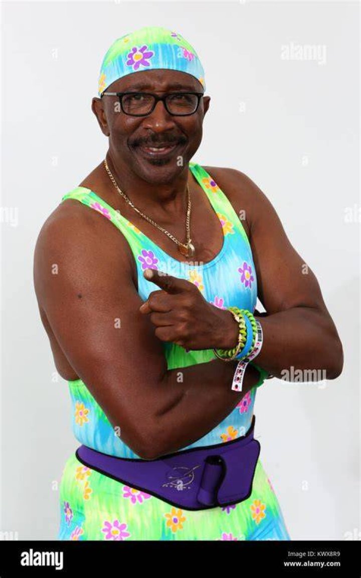  Mr Motivator &mdash; Derrick Evans &mdash; with Corrie&rsquo;s Beverley Callard back in Nineties