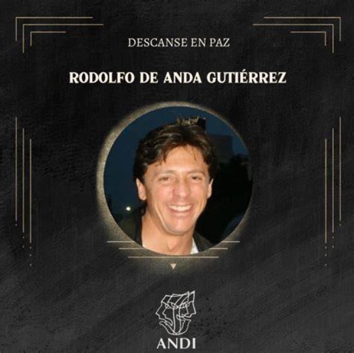 Muere Rodolfo de Anda, ex de Mariagna Prats