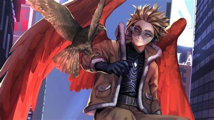 my hero academia hawks