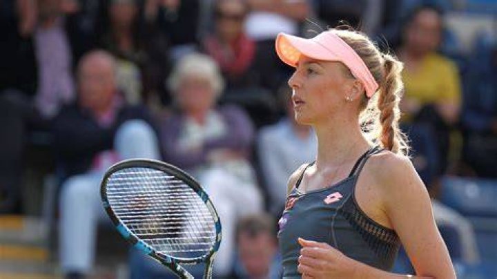 Naomi Broady secured a victory at the Citi Open in Washington