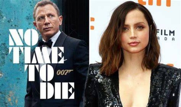  New Bond girl Ana de Armas, pictured with Daniel Craig, has admitted to falling for her co-stars