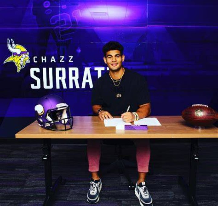 NFL player Chazz Surratt