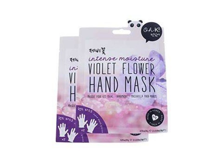 Oh K! Intense Moisture Violet Flower Hand Mask