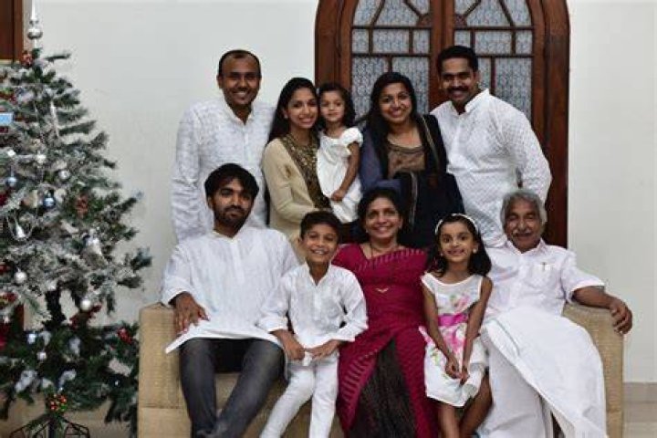 Oommen Chandy family