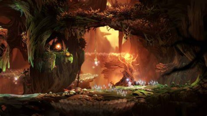 Ori and The Blind Forest now offers two new gorgeous areas: Black Root Burrows and the Lost Grove (pictured above).
