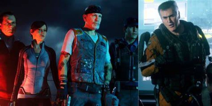 Oz, Kahn, Lilith, Decker, and Lennox in Call Of Duty Advanced Warfare Exo-Zombies
