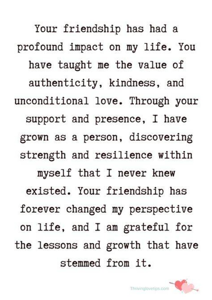 paragraphs for your best friend