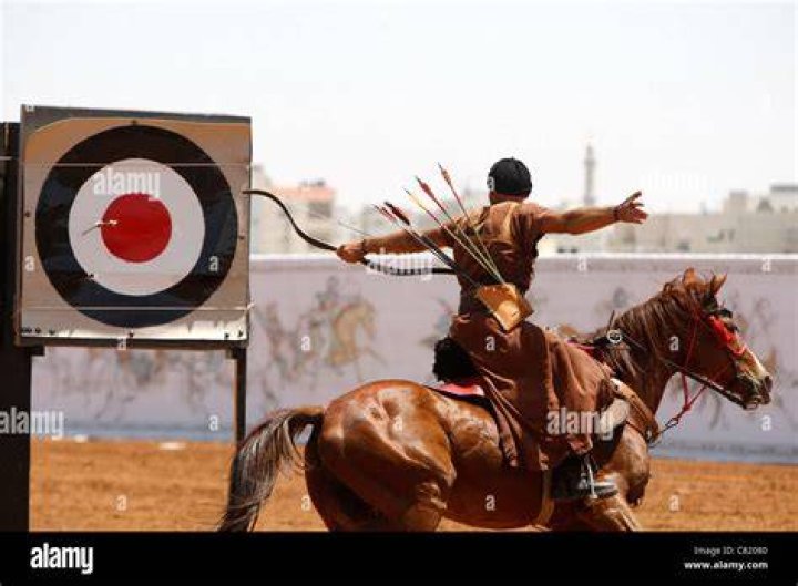 Participant In A Archery Competition