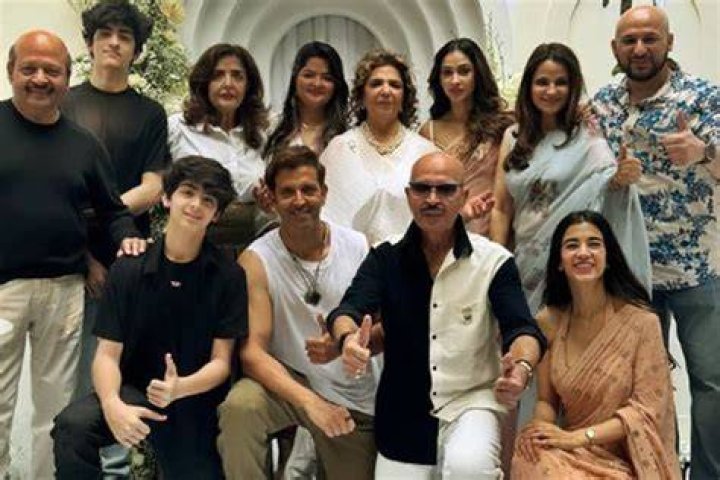 Pashmina Roshan Family
