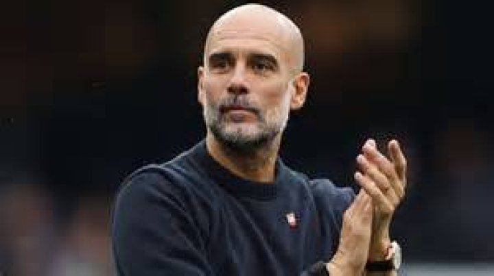 Pep Guardiola wore a low-key outfit for the event