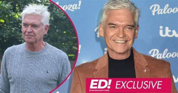 Phillip Schofield was left covering his face during the competition