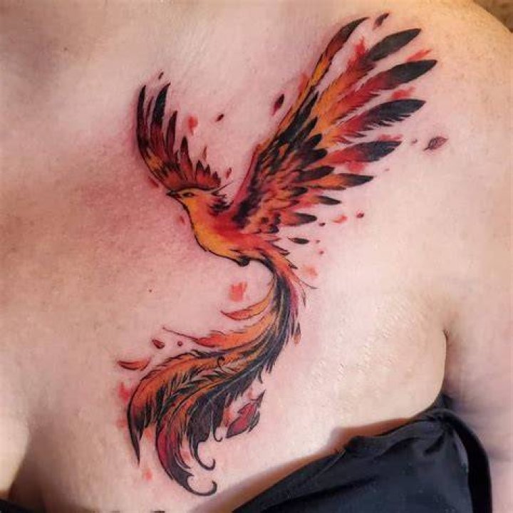 Phoenix Rising Fire Tattoo bwelo_artiste