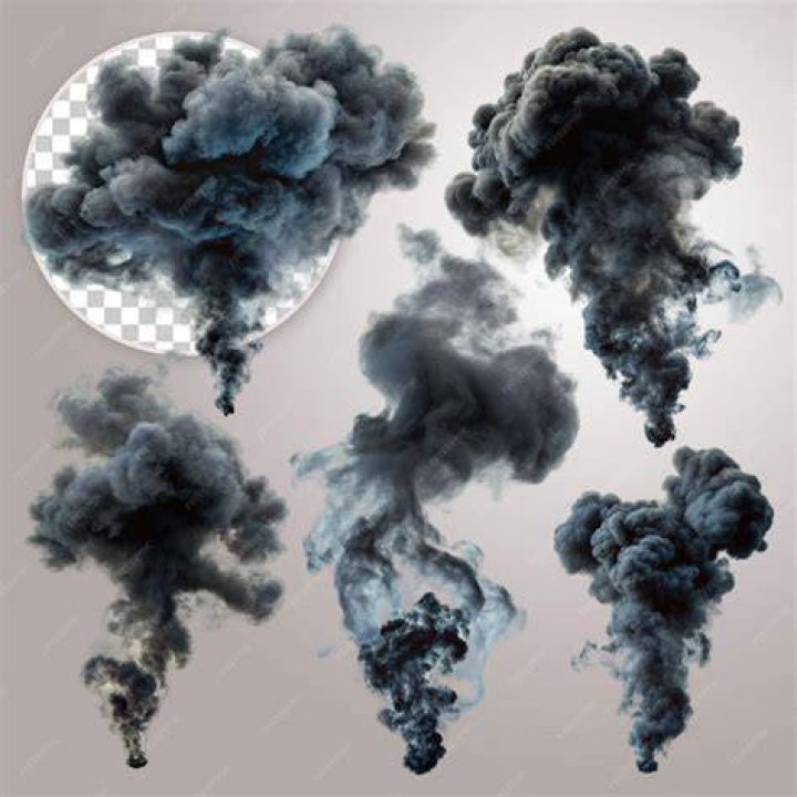  Plumes of black smoke were seen rising over East London as dozens of train services were affected