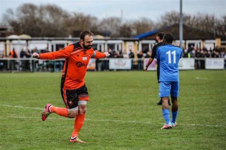 Portchester ace Brett Pitman has 43 goals in just 34 games this season