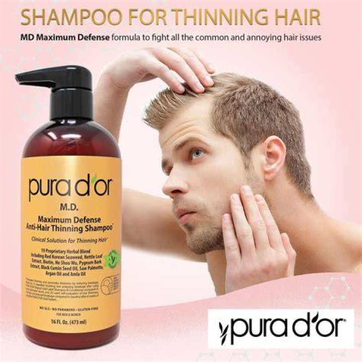 PURA D'OR Anti-Thinning Biotin Shampoo