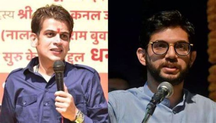 Rahul Kanal with Aditya Thackeray