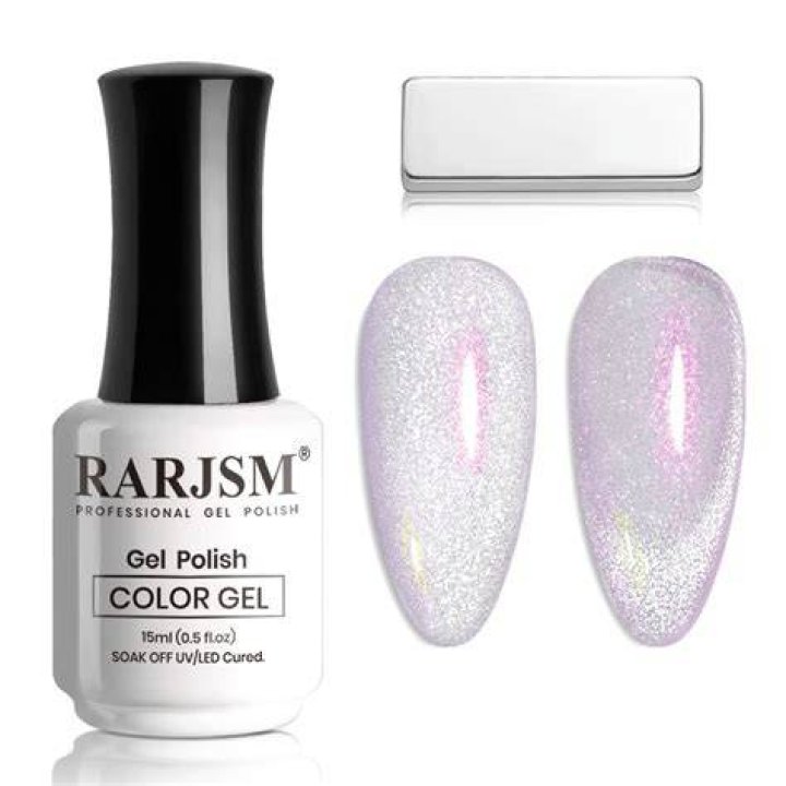 RARJSM Gel Polish - Pink Silver