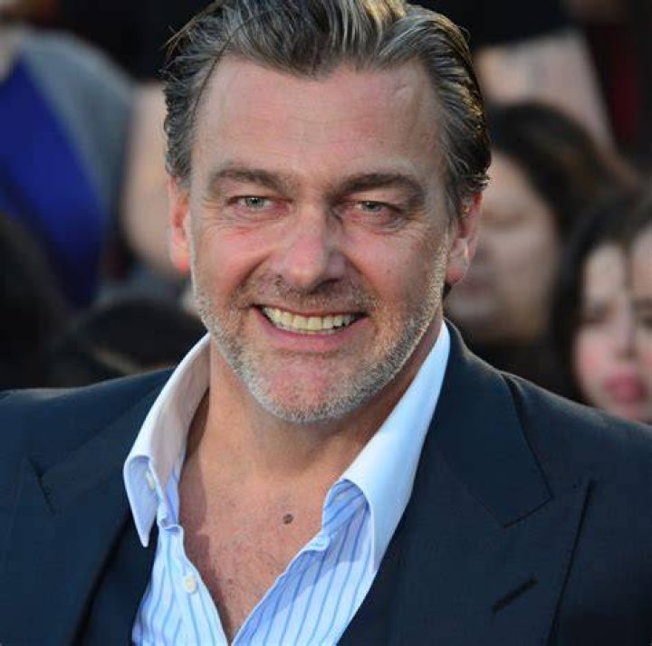 Ray Stevenson smiling