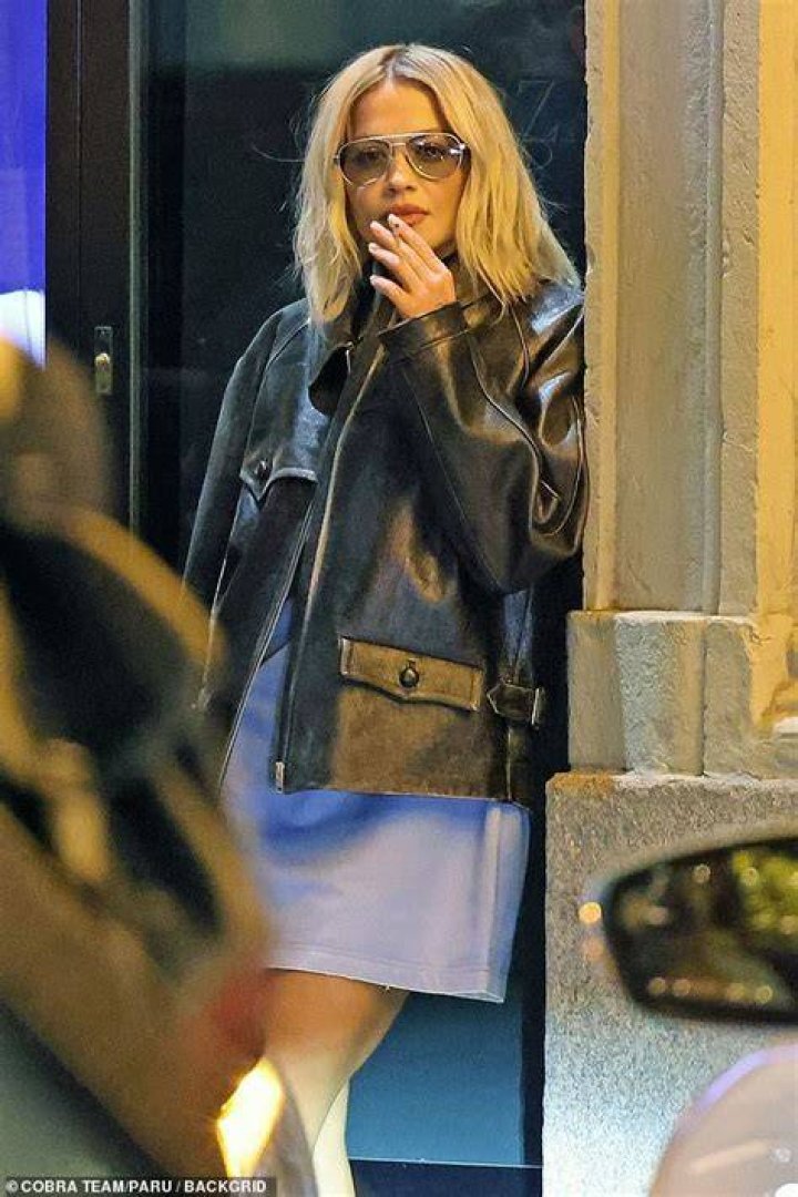 Rita was fined after attending a party in London over the weekend despite lockdown rules