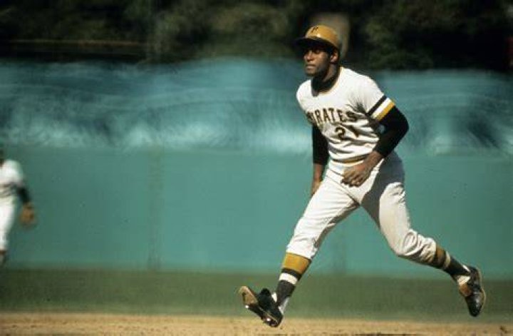 Roberto Clemente Celebrates His 3,000 Career Hit